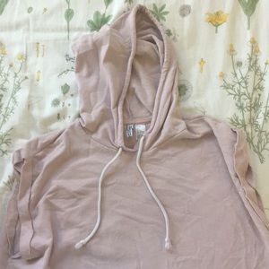 Cropped hoodie